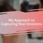 My Approach to Capturing Real Emotions